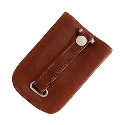 Klíčenka Hnědá kožená – Zboží Dáma