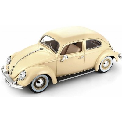 Bburago Volkswagen Käfer Beetle 1955 krémová BB18 12029 1:18 – Zboží Mobilmania