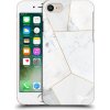 Pouzdro a kryt na mobilní telefon Apple Pouzdro Picasee silikonové Apple iPhone 7 - White tile čiré