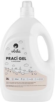 Vlnka Prací gel s lanolinem 3 l