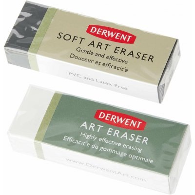 DERWENT Dual Eraser Pack - balení 2 ks – Sleviste.cz