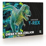 Desky na číslice Premium Dinosaurus – Zboží Dáma