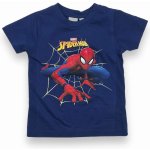 Marvel Spiderman Chlapecké modré tričko s krátkým rukávem Tmavě modrá – Zboží Dáma