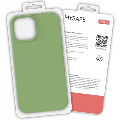 Pouzdro Mysafe Silikonové Apple iPhone XS Max zelené
