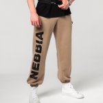 Nebbia Volné baggy tepláky s kapsami GYM BRO 365 – Sleviste.cz