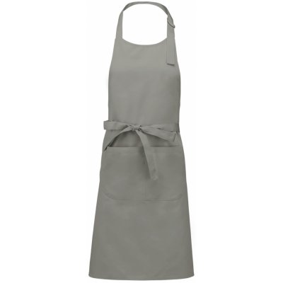 Kariban Zástěra Polycotton K890 světle šedá – Zboží Mobilmania