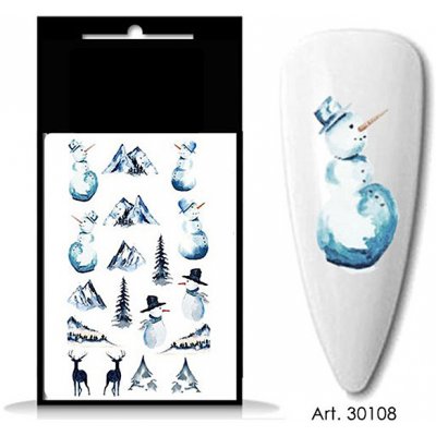 BIO nails vodolepka 30108 sněhulák – Zboží Dáma