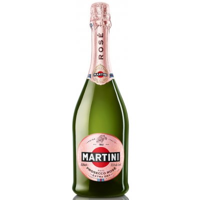 MARTINI SEKT ROSE 11,5% 0,75 l (holá láhev) – Zboží Mobilmania