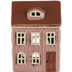 IB LAURSEN Keramický svícen Thorshavn Arched Dormer Window, růžová barva, keramika – Zboží Dáma