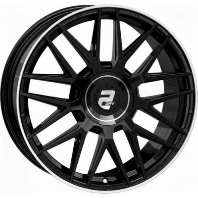 Wheelworld 2DRV WH43 8x18 5x112 ET48 black polished rim – Hledejceny.cz