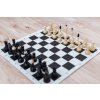 Šachy Česká šachová souprava klubovka s černou šachovnicí