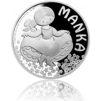 Česká mincovna stříbrná mince Manka proof 10 g