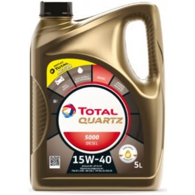 Total Quartz 5000 Diesel 15W-40 15 l – Zbozi.Blesk.cz