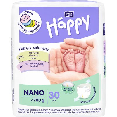 Bella Happy Nano 0-700 g 30 ks – Zboží Mobilmania