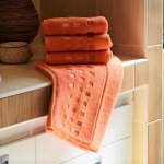 Polášek mikrofroté ručník ZORA tera 50 x 100 cm – Zboží Dáma