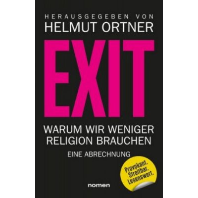 Hamed Abdel-Samad,Michael Schmidt-Salomon,Richard Dawkins,Philipp Möller,Andreas Altmann,Helmut Ortner - EXIT – Hledejceny.cz