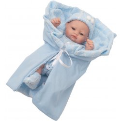 Berbesa -miminko chlapeček Charlie 28cm Modrá