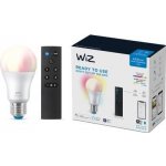 WiZ Philips Colors 60W E27 A60 + dálkový ovladač stmívatelná, nastavitelná teplota barev, barevná – Hledejceny.cz