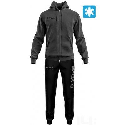 Givova KING souprava tmavě šedá černá – Hledejceny.cz