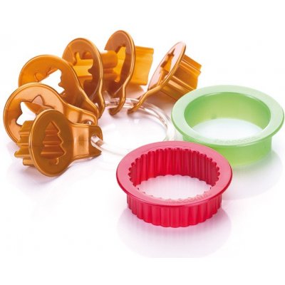 Vykrajovátka vánoční na linecké cukroví DELÍCIA,8ks – Zboží Dáma