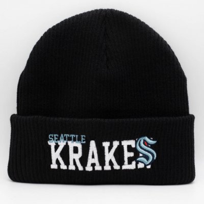Mitchell & Ness Pánská zimní čepice Seattle Kraken NHL Billboard Beanie – Hledejceny.cz