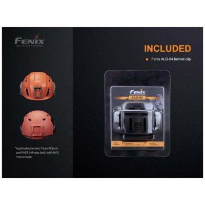držák Fenix ALG 04 pro čelovky na přilby s NVG montáží – Zboží Dáma