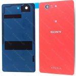 Kryt Sony Z3 Compact zadní červený – Zboží Mobilmania