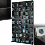 Tectake 401704 regál christel 180x102x23,5cm - černá – Zboží Dáma