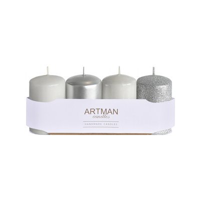 Nohel Garden Svíčka adventní VÁLEC mix d6x10cm 4ks – Hledejceny.cz
