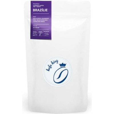 Kafe King Brazílie Čerstvá zrnková 1 kg – Hledejceny.cz