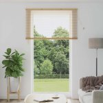 VENKOVNÍ ŽALUZIE SVĚTLE HNĚDÁ SE VZOREM 213X160CM PVC – Hledejceny.cz