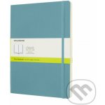 Moleskine Zápisník XL měkké desky tyrkysový čistý B5 96 listů – Hledejceny.cz