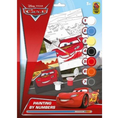 Cars malování podle čísel Auta – Zboží Dáma