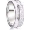 Prsteny 7AE dámský snubní Stříbro AN1039 D