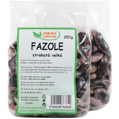ZP Fazole barevná velká 250 g – Zboží Dáma