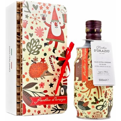 Frantoio D'Orazio Vánoční extra panenský olivový olej D'Aragona 500 ml – Zboží Dáma