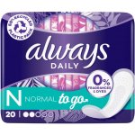 Always Dailies Normal To Go Fresh slipové vložky 20 ks – Hledejceny.cz