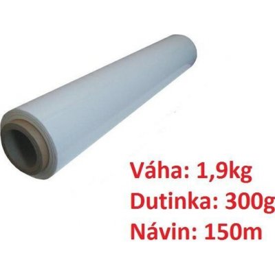 Ruční stretch folie šíře 500 mm, síla 23 my, 1,9 kg - Bílá – Zbozi.Blesk.cz