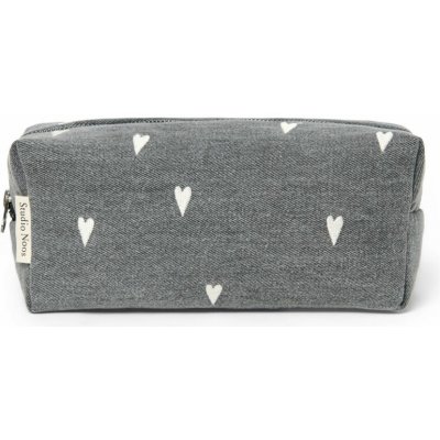 Studio Noos STUDIO NOOSE Denim POUCH kabelka Grey Hearts – Sleviste.cz