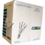 Gembird UPC-5004E-SO UTP Cat5e, drát, měď, 305m, šedý – Zboží Živě