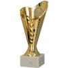 Pohár a trofej Plastová trofej Zlatá 18 cm
