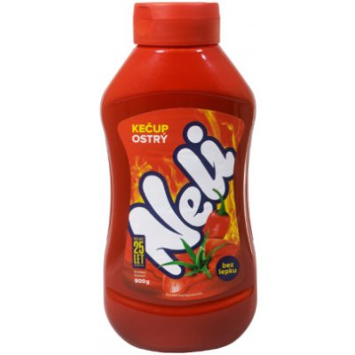 FRUTA Bohemia NELI kečup ostrý 900 ml – Zboží Dáma