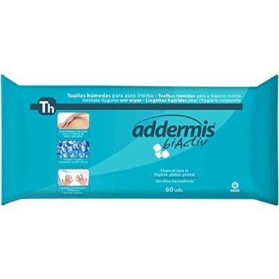 Addermis Ubrousky vlhčené Biactiv 60 ks – Hledejceny.cz