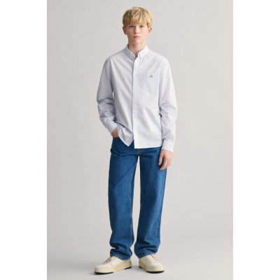 Gant džíny Relaxed Jeans Semi light blue – Zboží Dáma