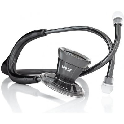 MDF 797 ProCardial® Stainless Steel Cardiology Stethoscope - Black/ Black Pearl (Fonendoskopy) – Hledejceny.cz