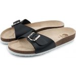 Vlnka dámské korkové anatomické nazouváky Laura černá – Zboží Dáma