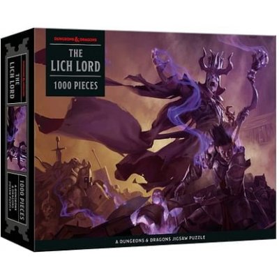 Random House Publishers UK Dungeons & Dragons The Lich Lord 1000 dílků
