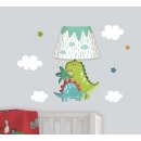 Anděl Přerov 10544 Lampička samolepicí svítící LED dinosaurus 19 cm