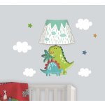 Anděl Přerov 10544 Lampička samolepicí svítící LED dinosaurus 19 cm – Zboží Mobilmania