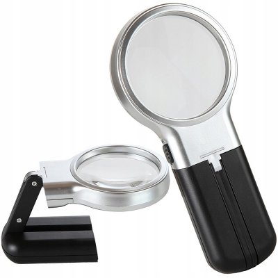 Verk 09097 Skládací lupa s LED osvětlením 3x – Zboží Živě